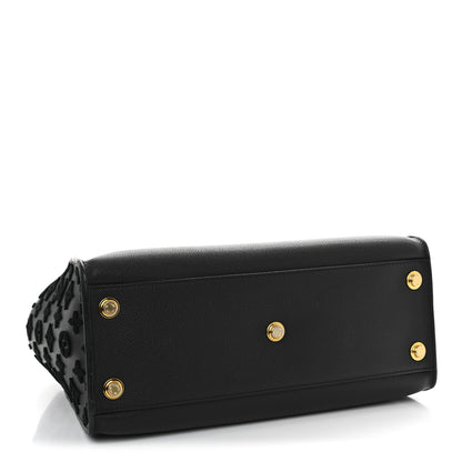 Louis Vuitton Calfskin Monogram Tufting On My Side Black 4 of 10