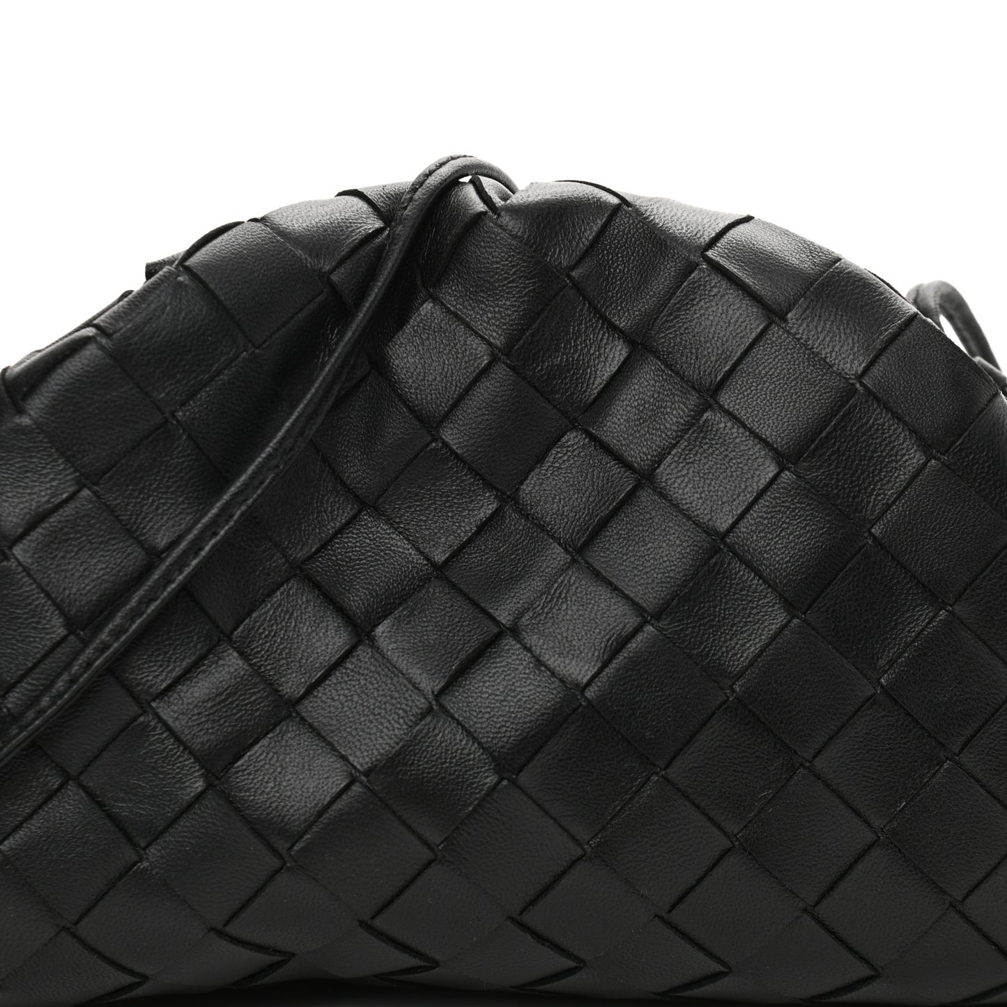 Nappa Intrecciato The Mini Pouch Black