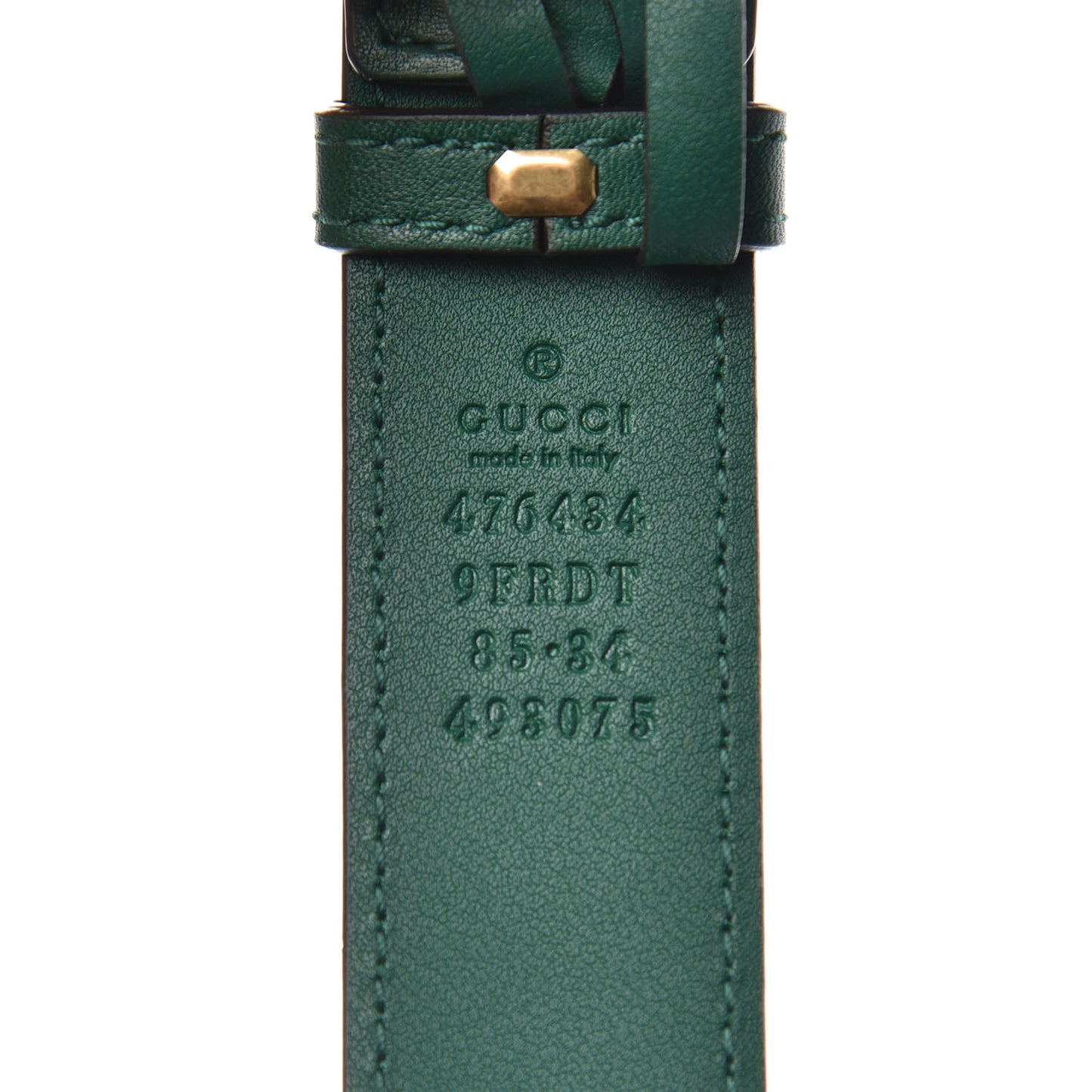 Velvet Matelasse GG Marmont Belt Bag 85 34 Green
