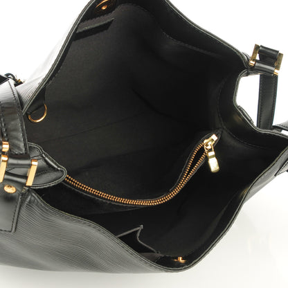 Louis Vuitton Epi Mandara MM Black 5 of 7