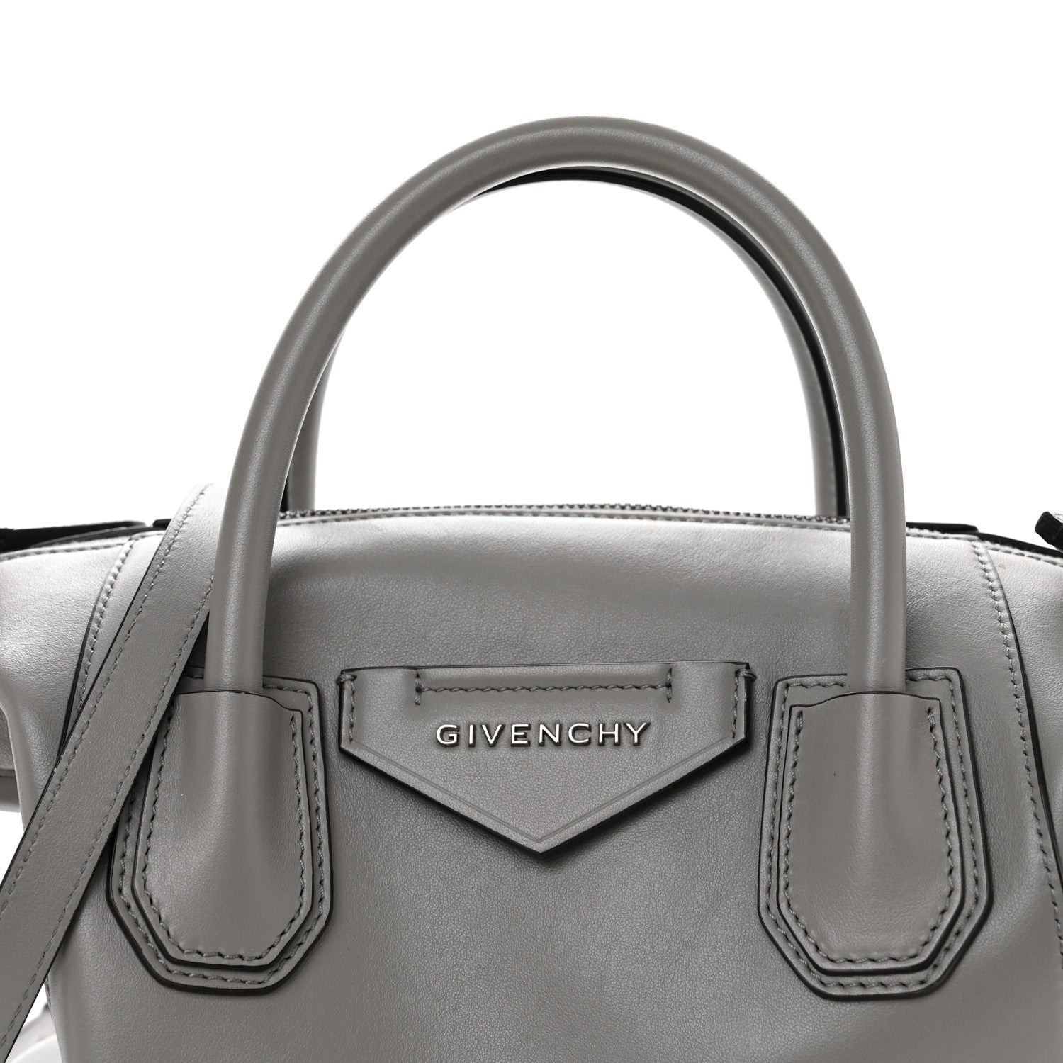 Givenchy Calfskin Small Soft Antigona Pearl Grey 8 of 10