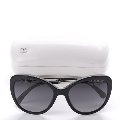 Chanel Pearl Polarized Sunglasses 5338-H-A Black 8 of 8