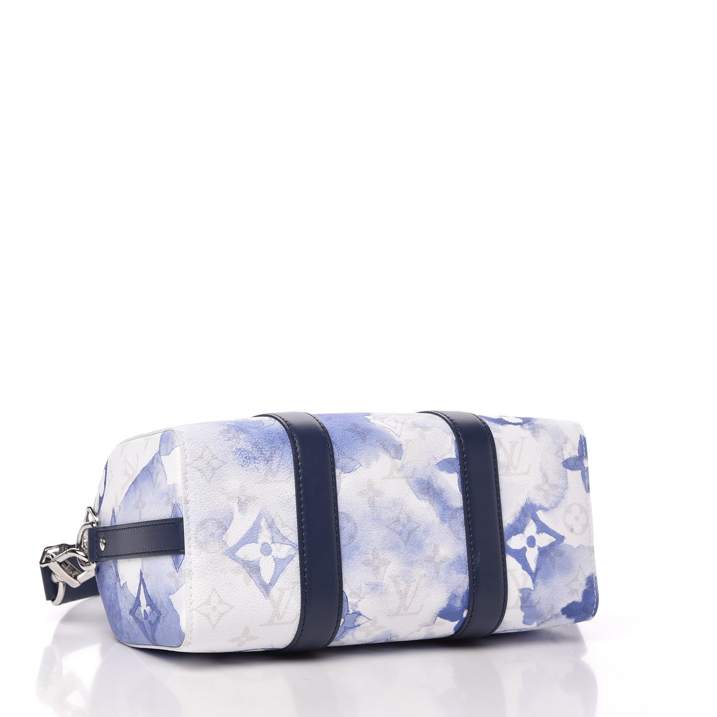 Monogram Watercolor City Keepall Blue