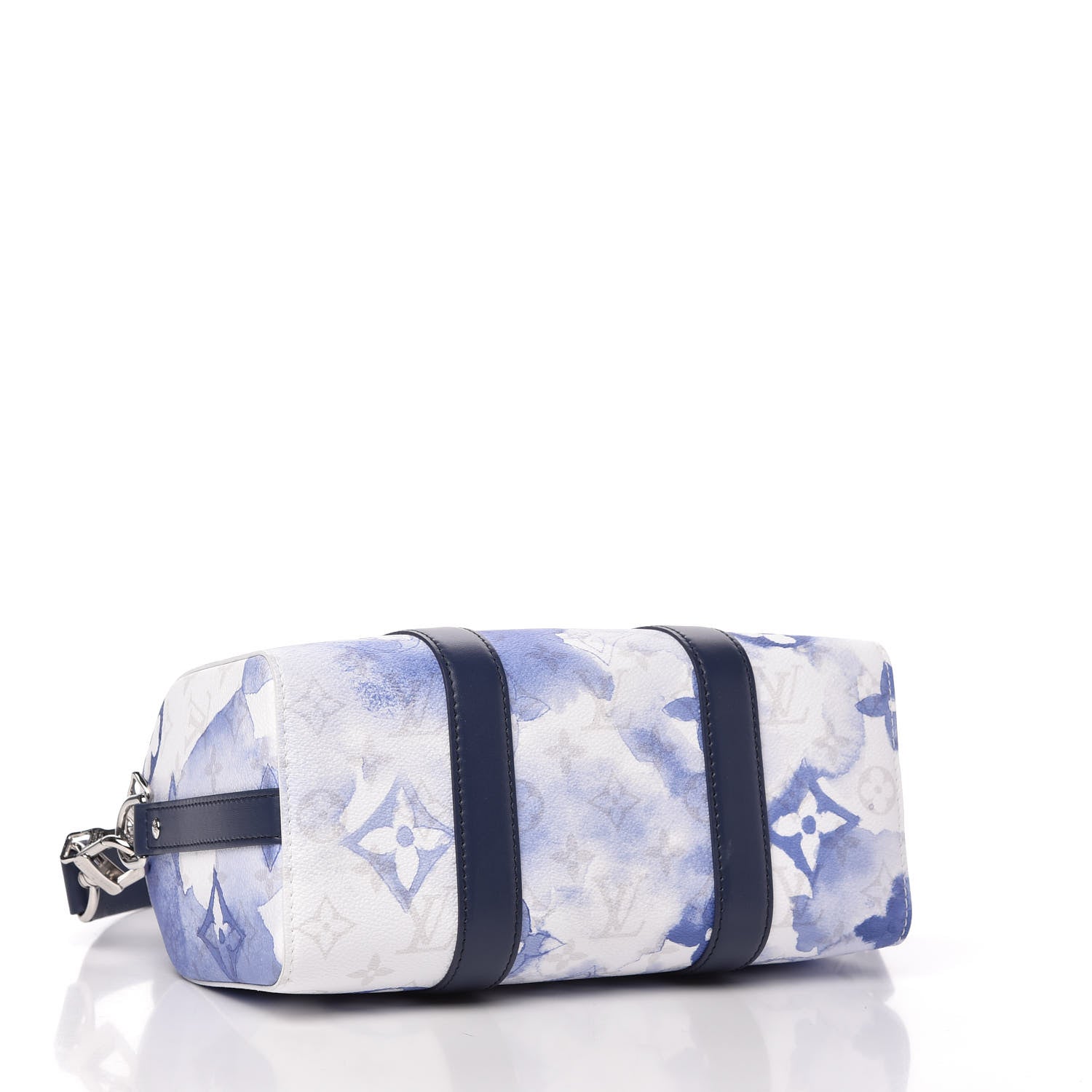 Louis Vuitton Monogram Watercolor City Keepall Blue 5 of 9