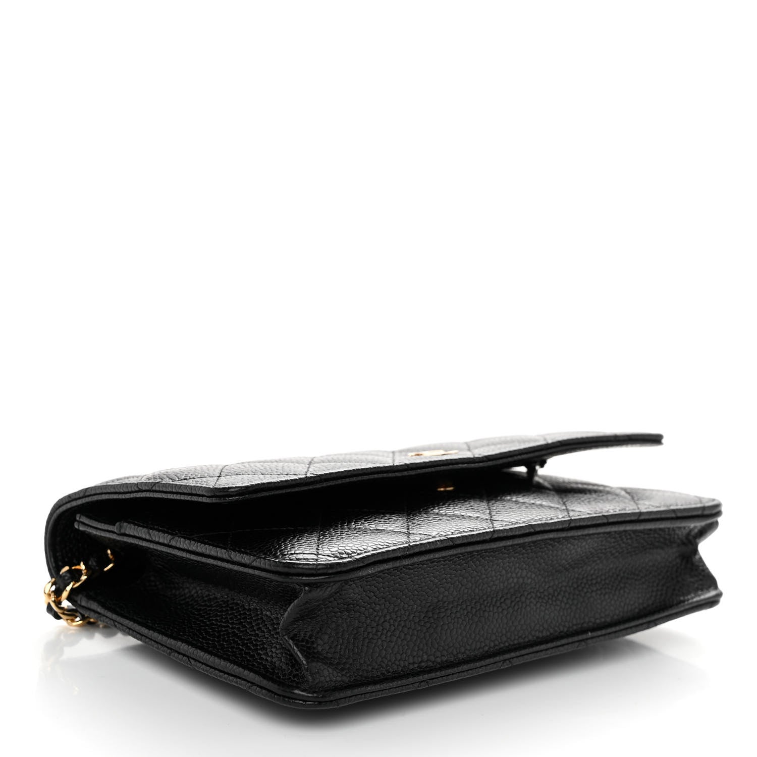 Chanel Caviar Quilted Wallet on Chain WOC Black 4 of 11