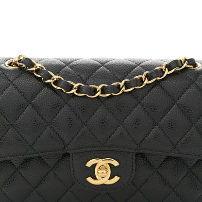 Chanel Caviar Quilted Small Double Flap Black 8 of 11