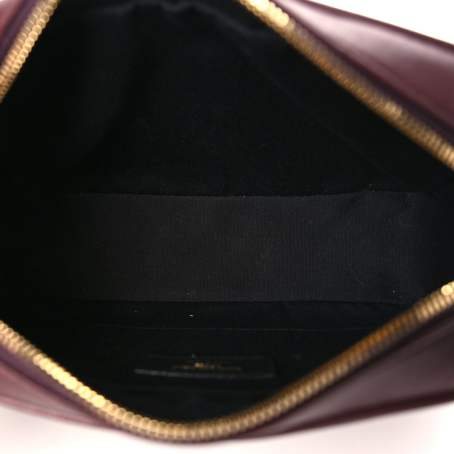 Saint Laurent Lambskin Monogram Lou Camera Bag Burgundy 5 of 11