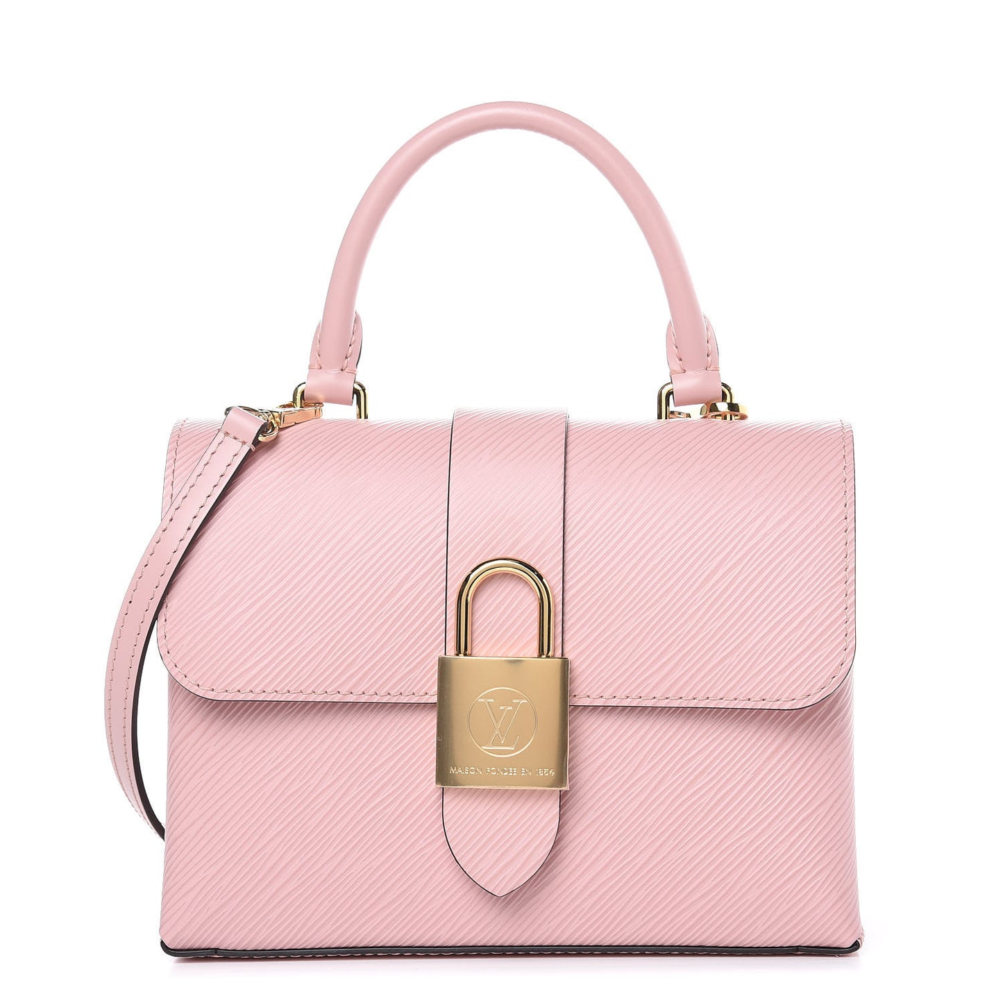 Epi Locky BB Rose Ballerine