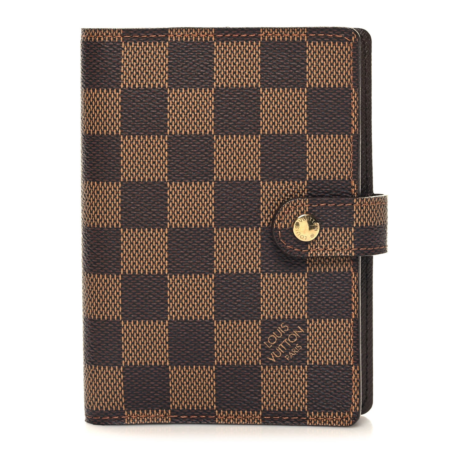 Damier Ebene Small Ring Agenda Cover
