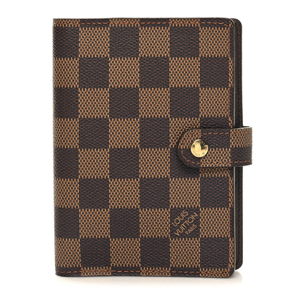 Louis Vuitton Damier Ebene Small Ring Agenda Cover 1 of 7