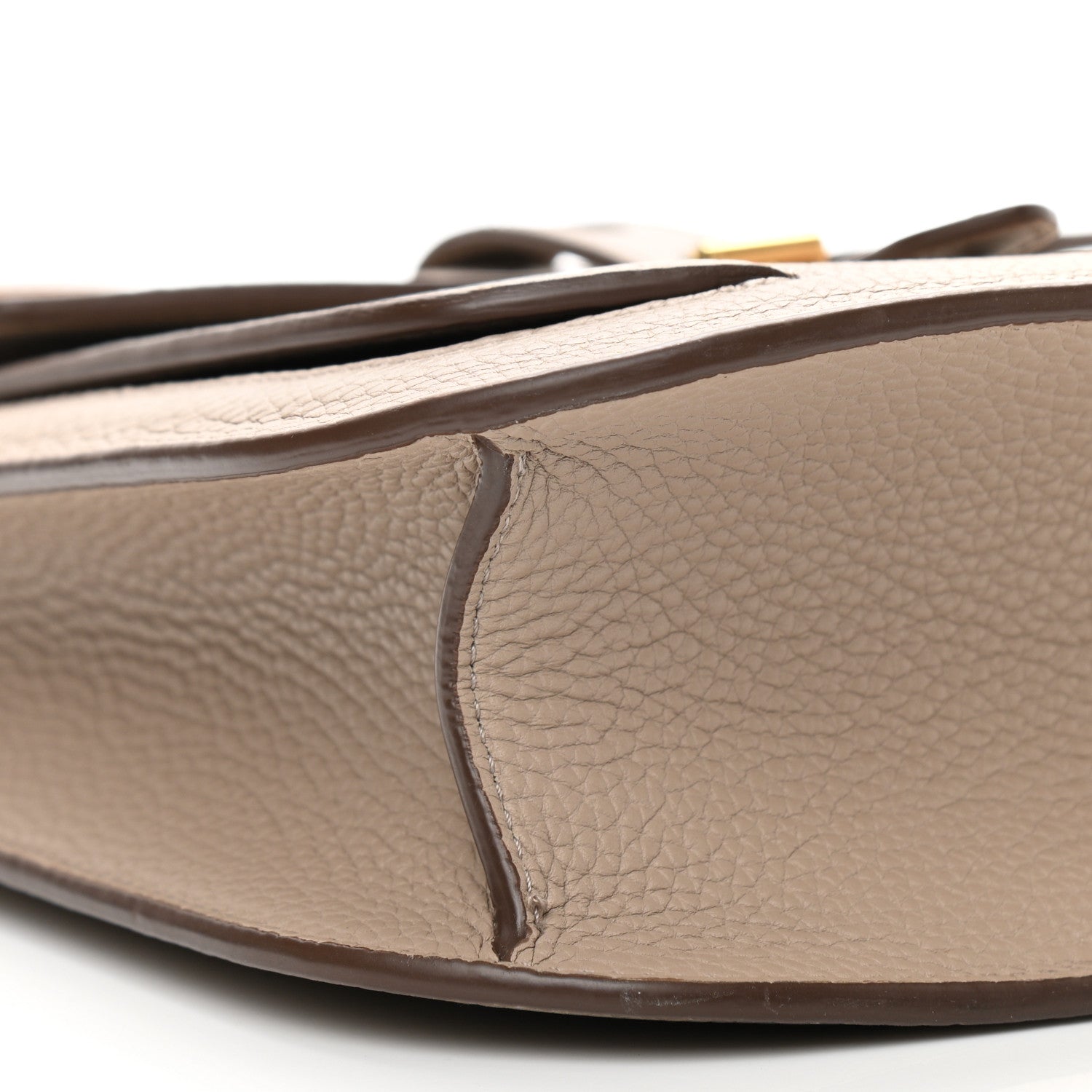 Tom Ford Grained Calfskin Rialto Crossbody Taupe 8 of 11