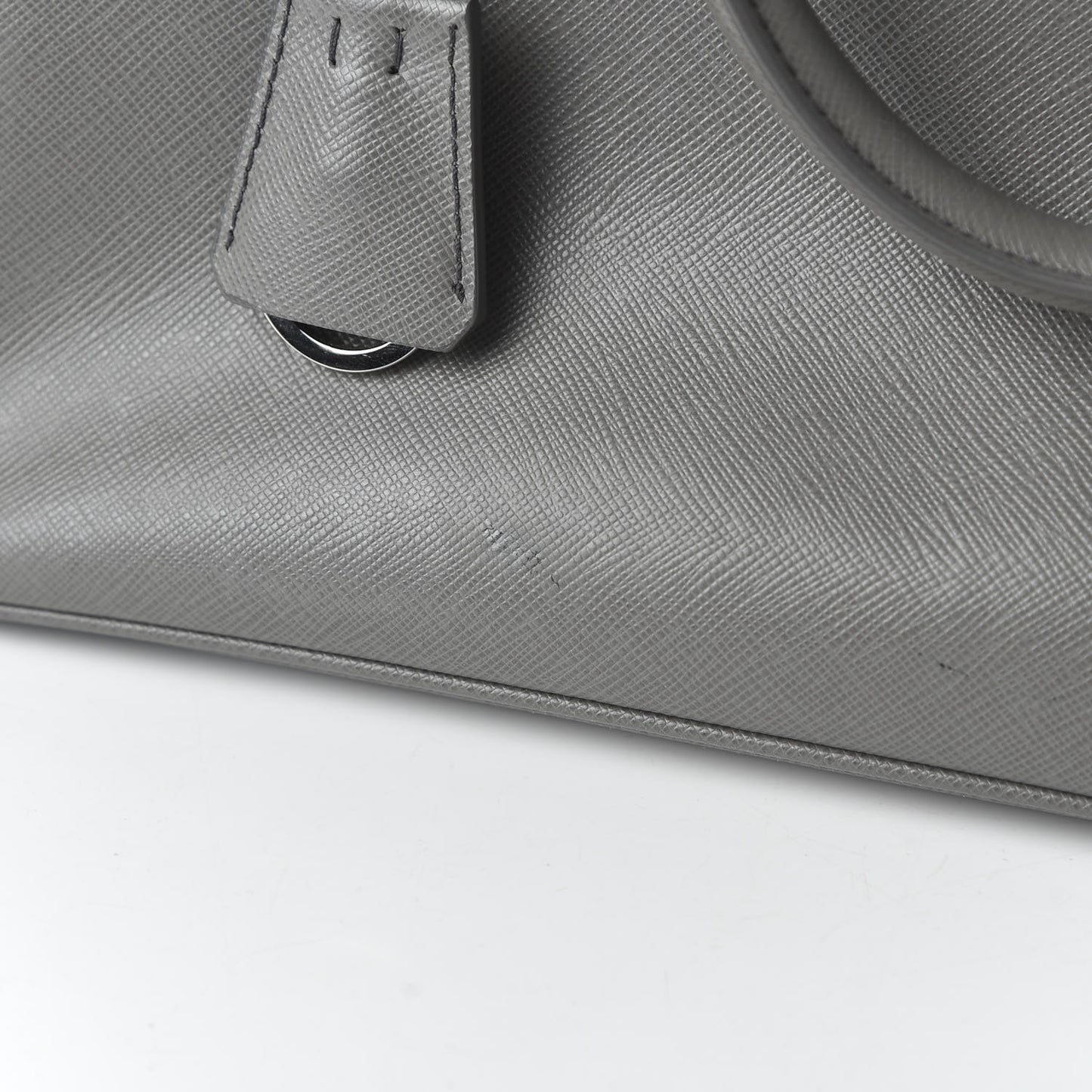 Saffiano Medium Galleria Double Zip Tote Marmo