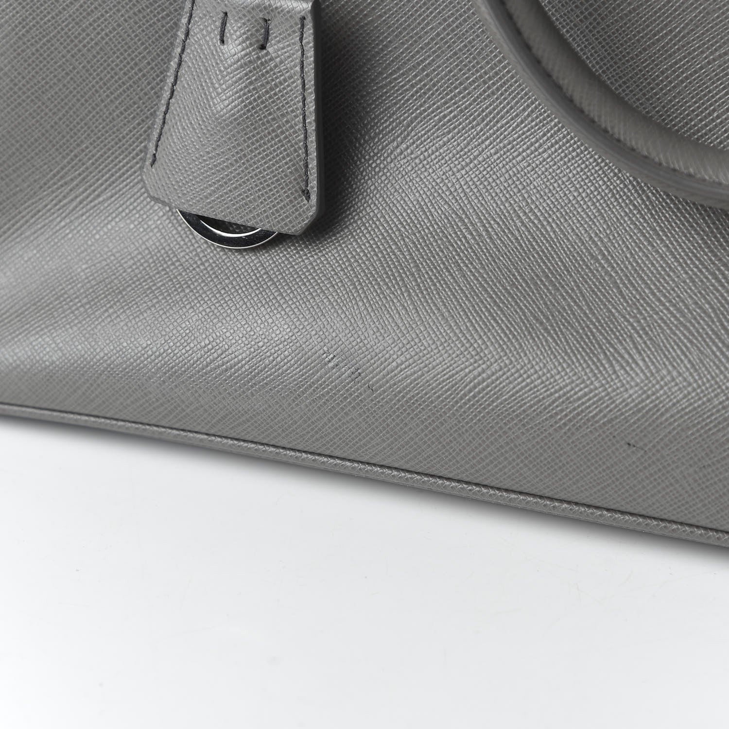 Prada Saffiano Medium Galleria Double Zip Tote Marmo 10 of 10