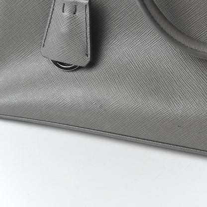 Prada Saffiano Medium Galleria Double Zip Tote Marmo 10 of 10