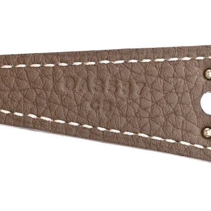 Hermes Taurillon Clemence Lindy 26 Etoupe 7 of 11