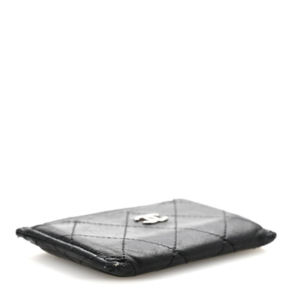 Chanel Lambskin Quilted Card Holder Black 4 of 13