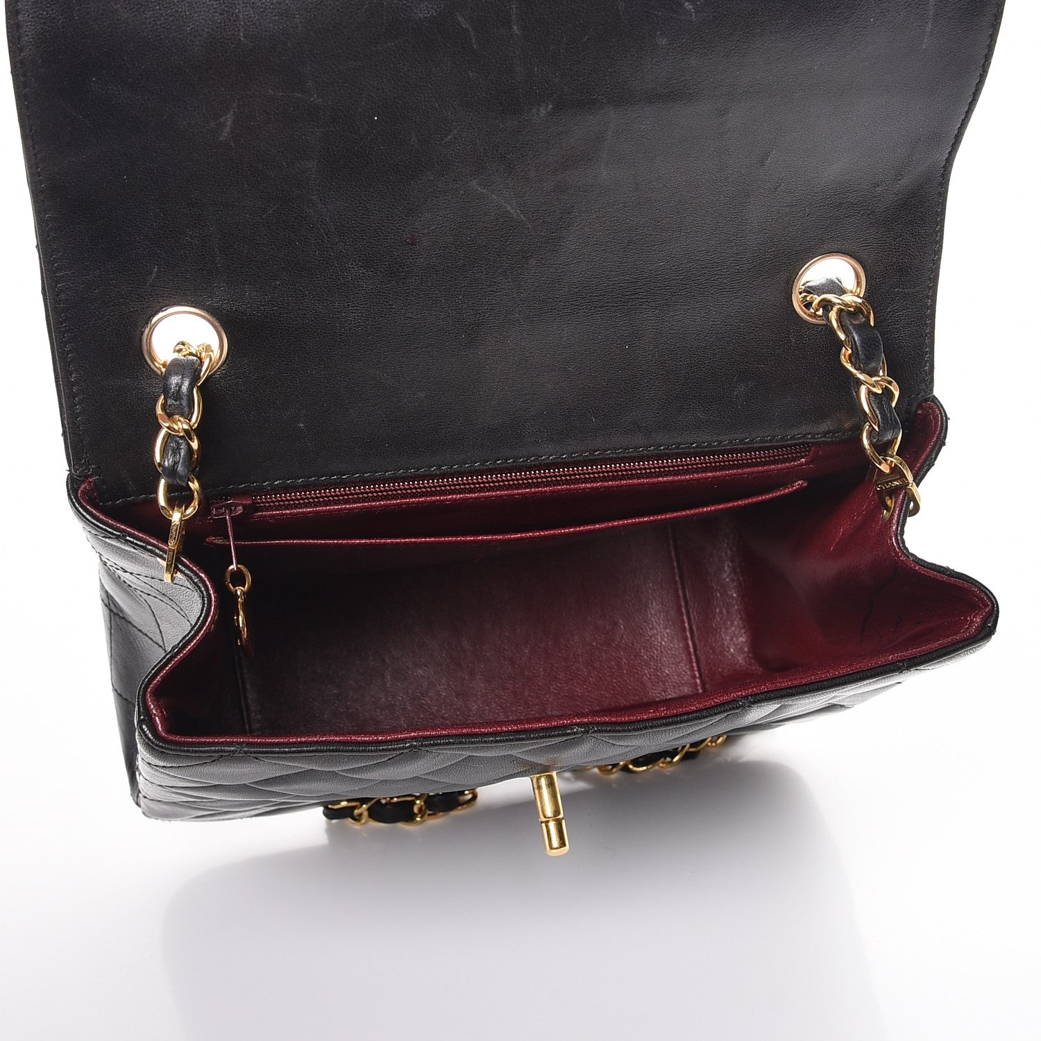 Chanel Lambskin Quilted Small Flap Black 5 of 9