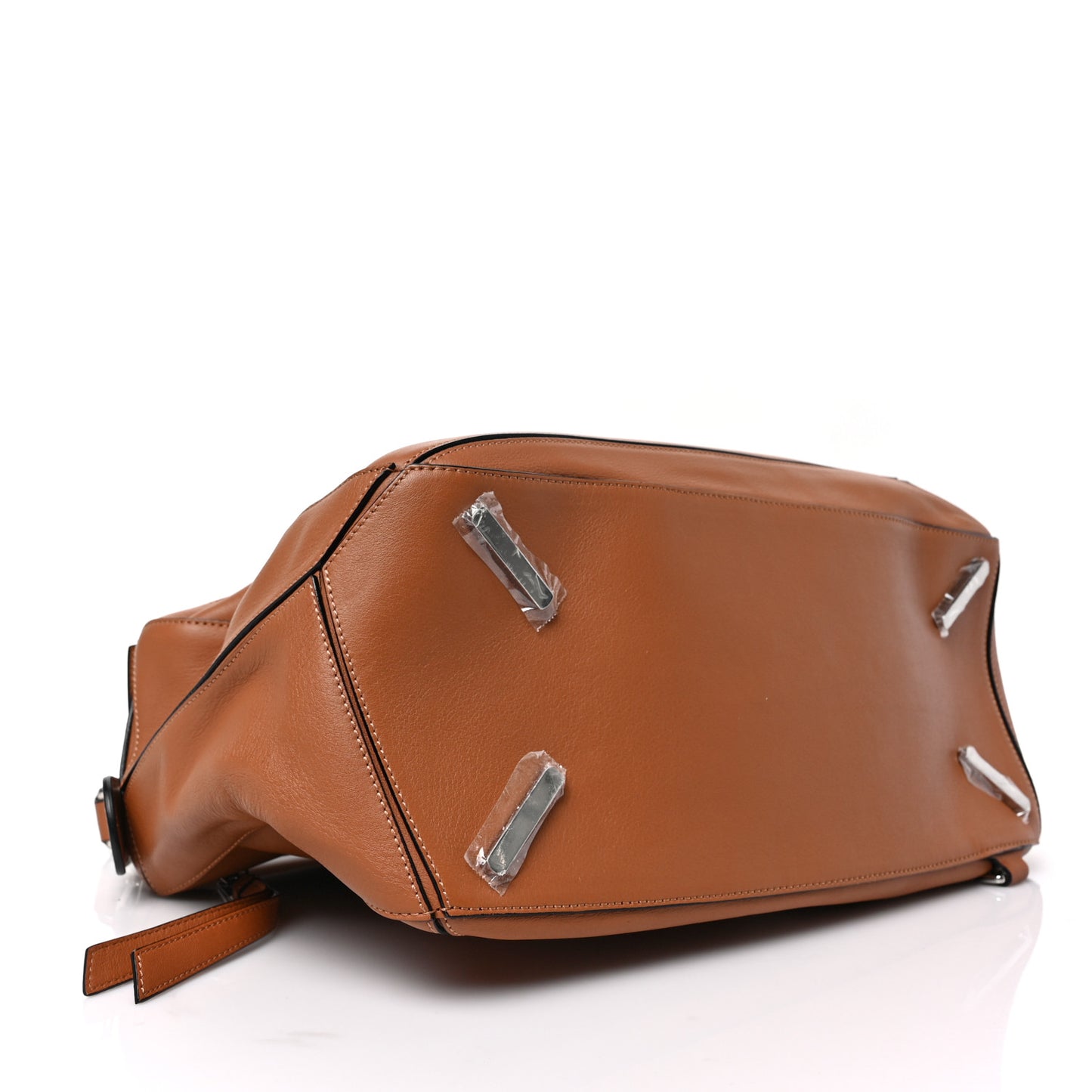 Calfskin Large Puzzle Bag Tan