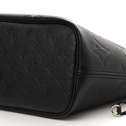 Louis Vuitton Empreinte Monogram Giant Neverfull MM Black 10 of 10