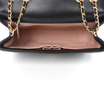 Chanel Caviar Quilted Small CC Filigree Flap Black 5 of 10