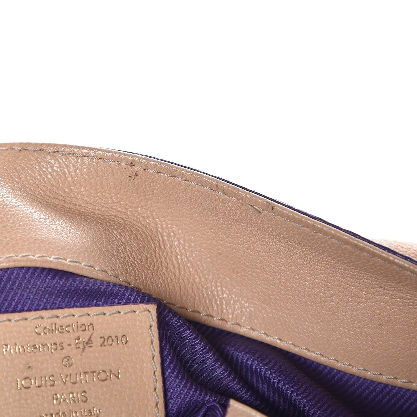 Monogram Leather Underground Messenger Rose