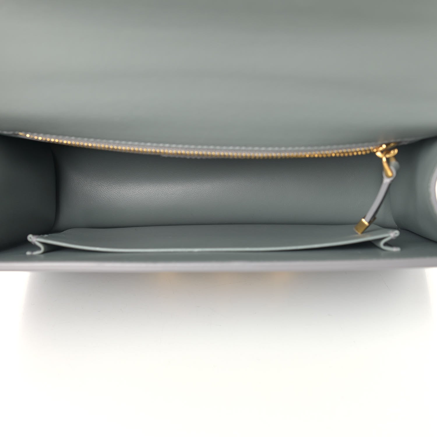 Christian Dior Smooth Calfskin 30 Montaigne Flap Bag Gray 5 of 13