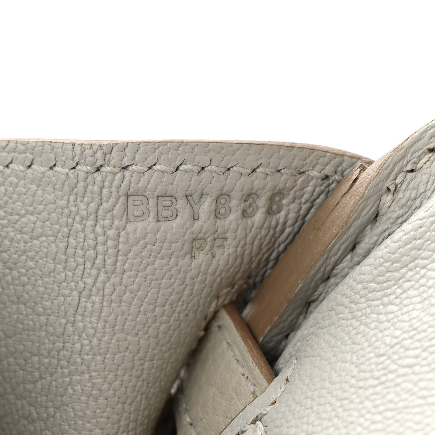 Hermes Togo Birkin 25 Gris Perle 7 of 11