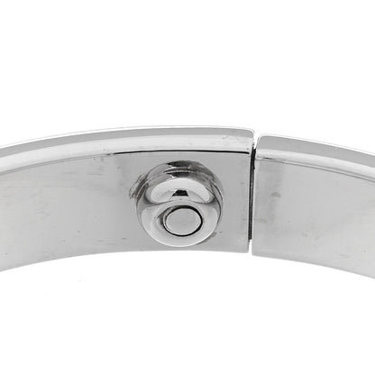 Cartier 18K White Gold 4 Diamond LOVE Bracelet 16 5 of 8