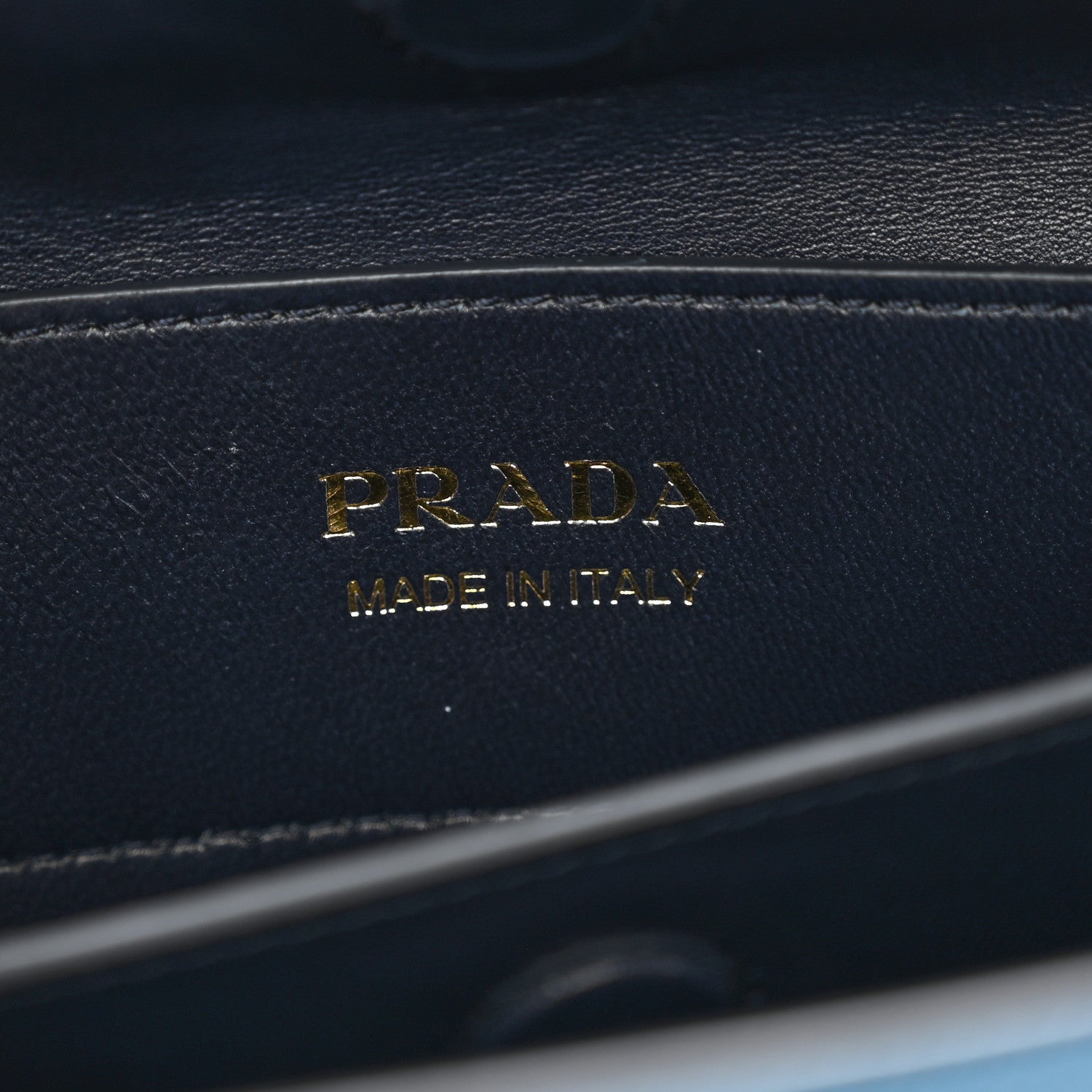 Prada Saffiano Cuir Bi-Color Medium Double Bag Mare Baltico 7 of 9