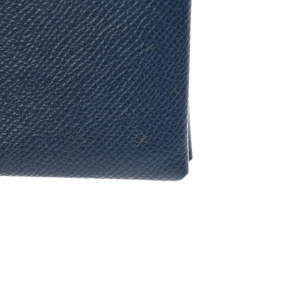 Hermes Epsom Calvi Card Case Bleu Indigo 7 of 8