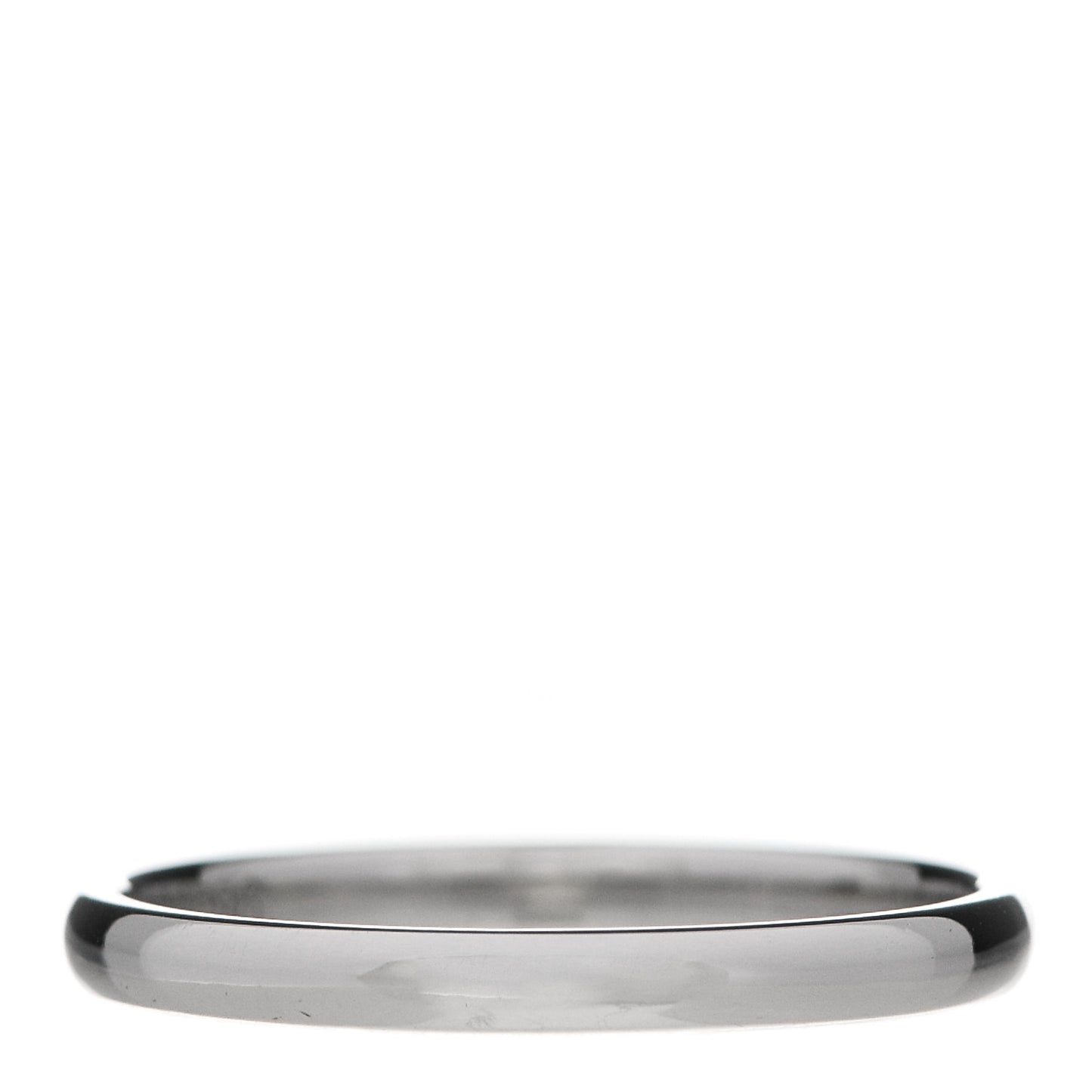 Platinum Tapered 2mm Wedding Band Ring 51 5.75
