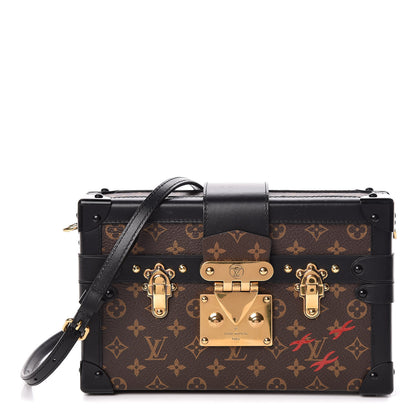 Louis Vuitton Monogram Petite Malle Black 1 of 10