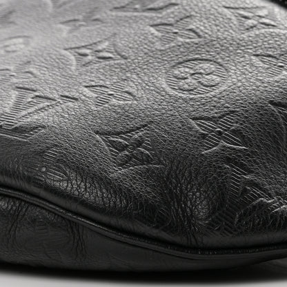 Louis Vuitton Calfskin Monogram Shadow Discovery Bumbag Black 8 of 8