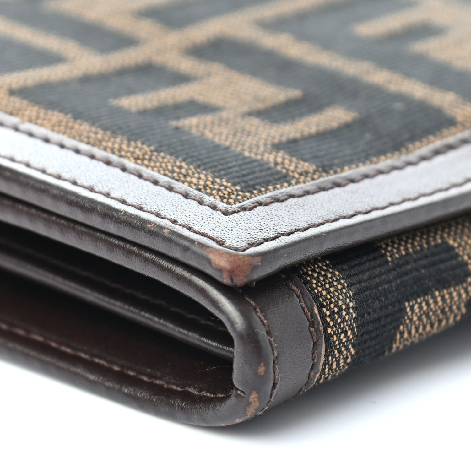 Fendi Zucca Continental Wallet Tobacco 10 of 13