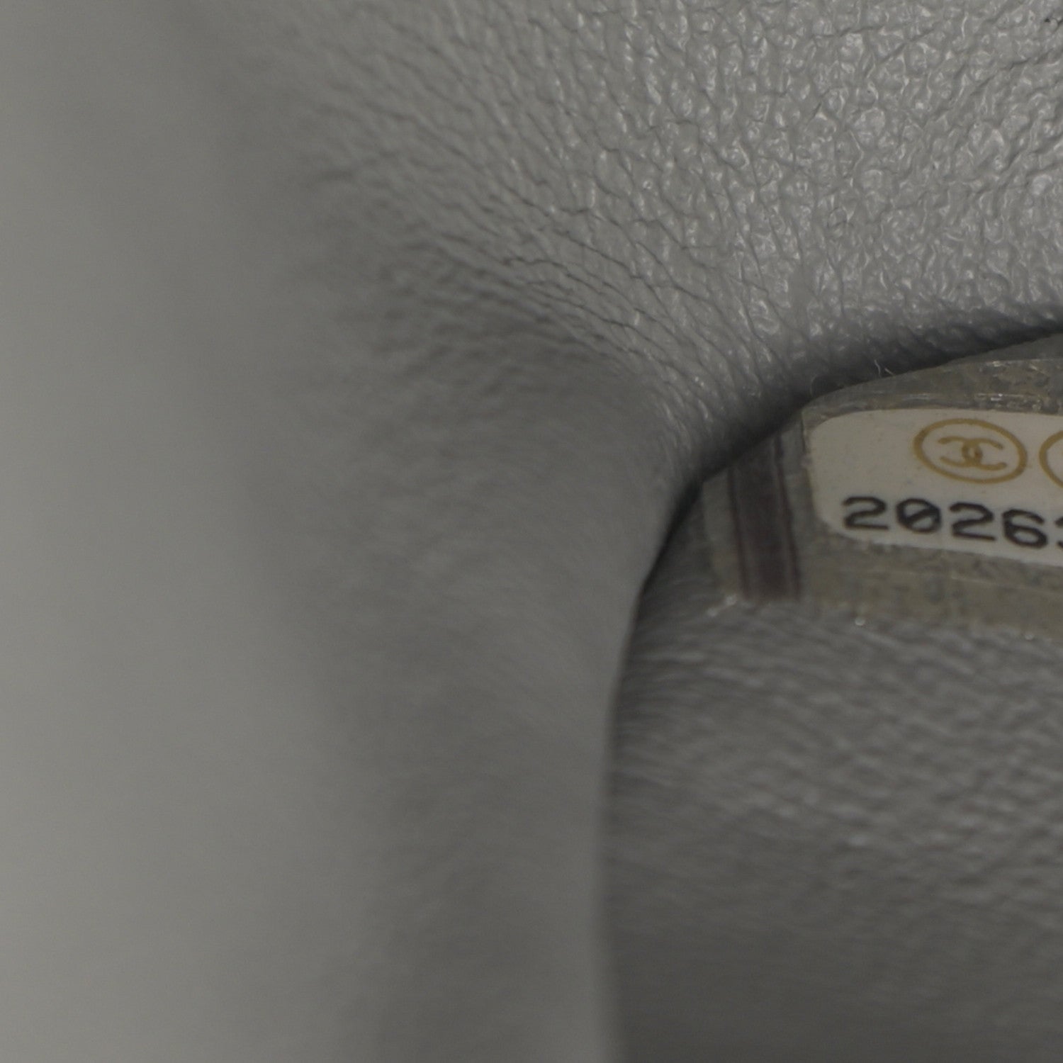 Chanel Lambskin Quilted Jumbo Double Flap Grey 7 of 15