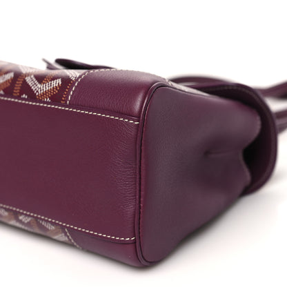 Goyard Goyardine Mini Saigon Burgundy 9 of 10
