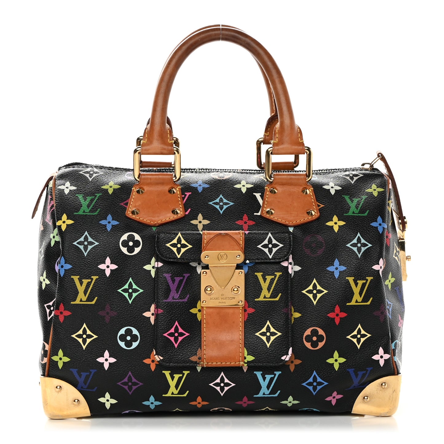 Monogram Multicolor Speedy 30 Black