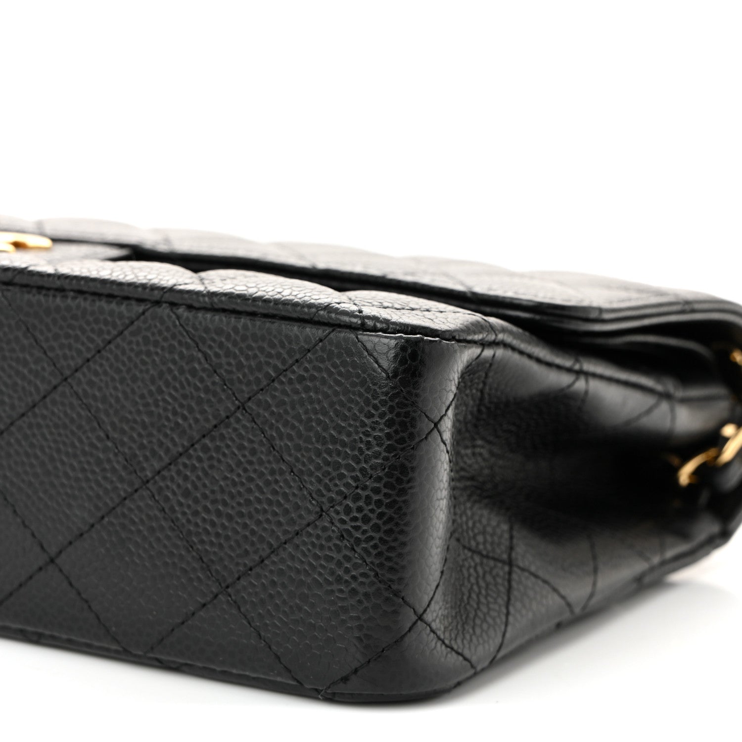 Chanel Caviar Quilted Medium Double Flap Black 10 of 10