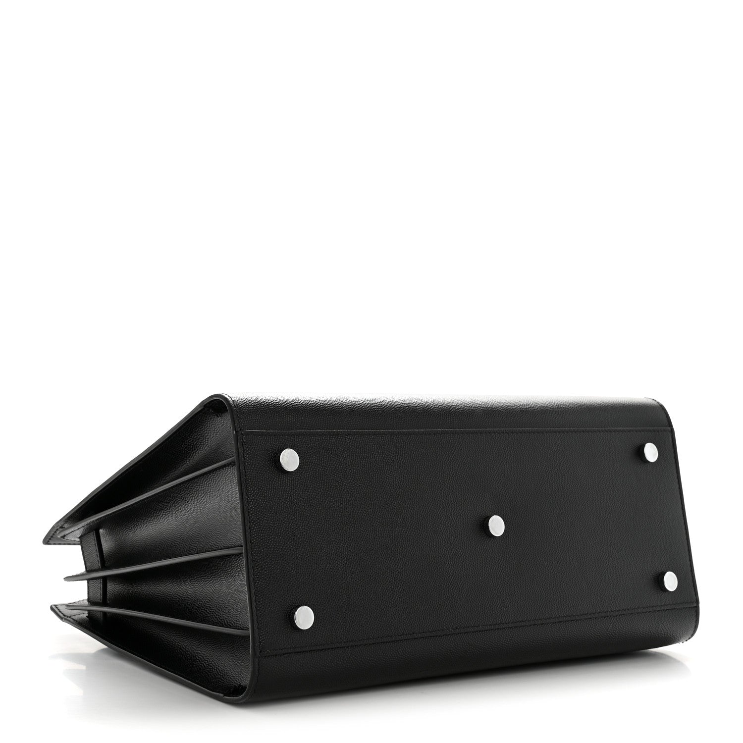 Saint Laurent Grained Calfskin Small Sac De Jour Black 5 of 16
