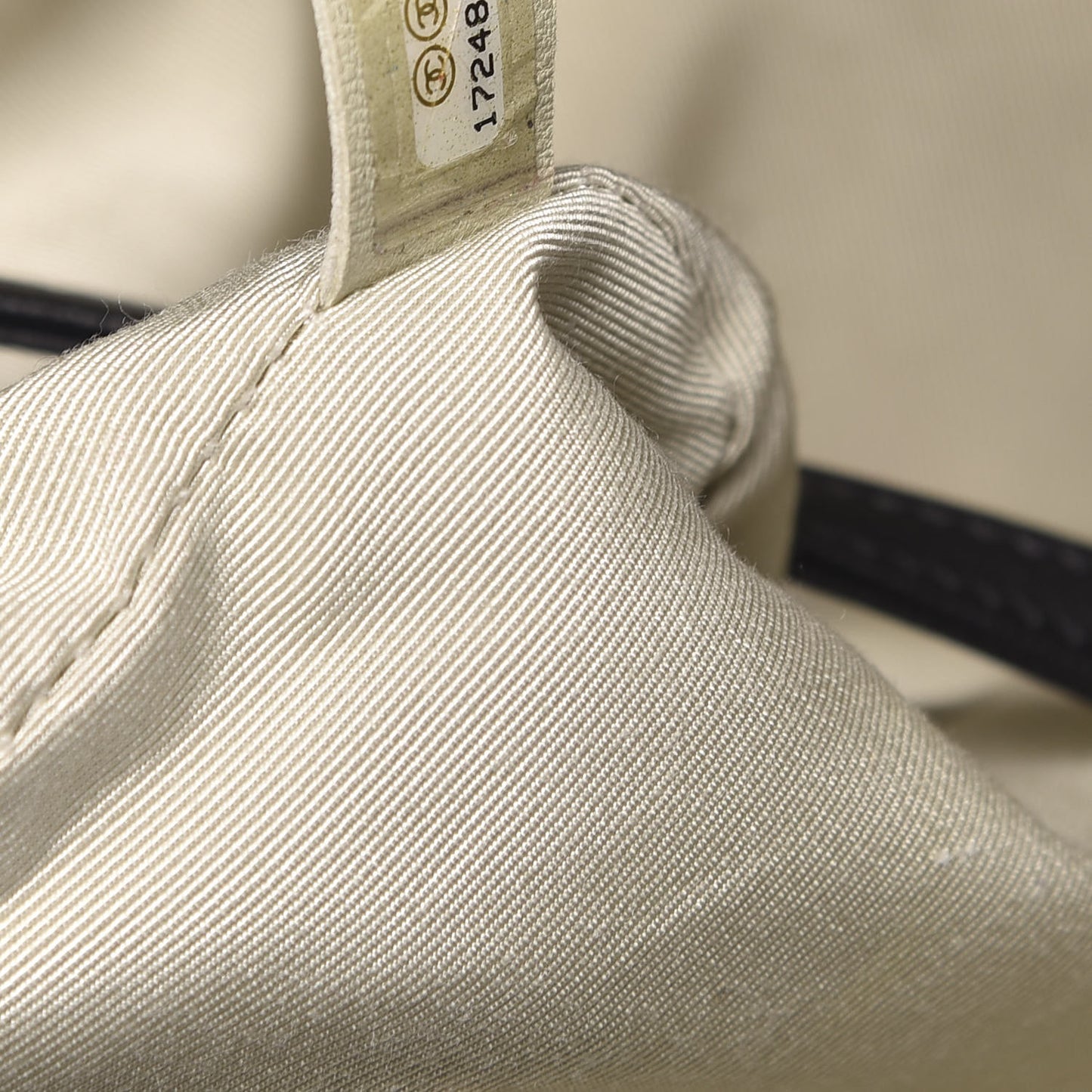 Washed Lambskin Quilted Maxi Chain Around Flap Black