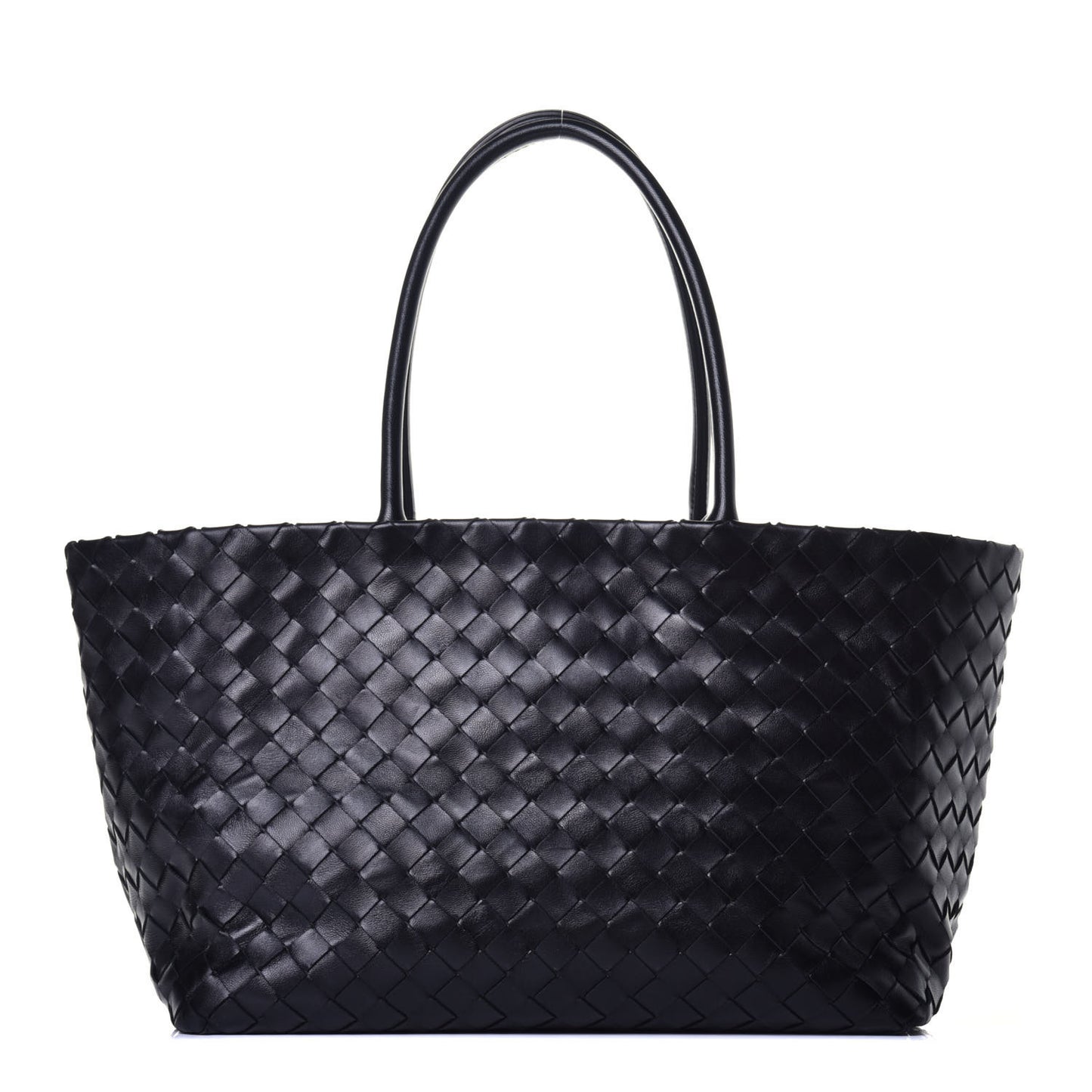 Nappa Intrecciato Tote Bag Black