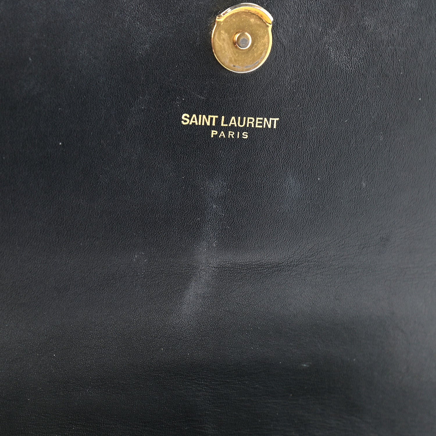 Saint Laurent Smooth Calfskin Medium Classic Monogram Kate Tassel Satchel Black 7 of 10