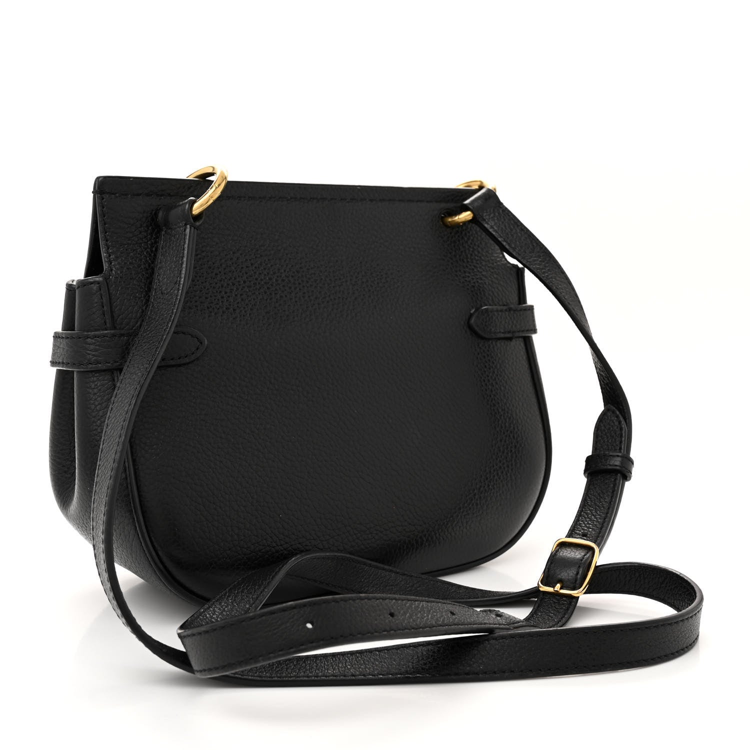 Mulberry Small Classic Grain Calfskin Small Amberley Satchel Black 3 of 14