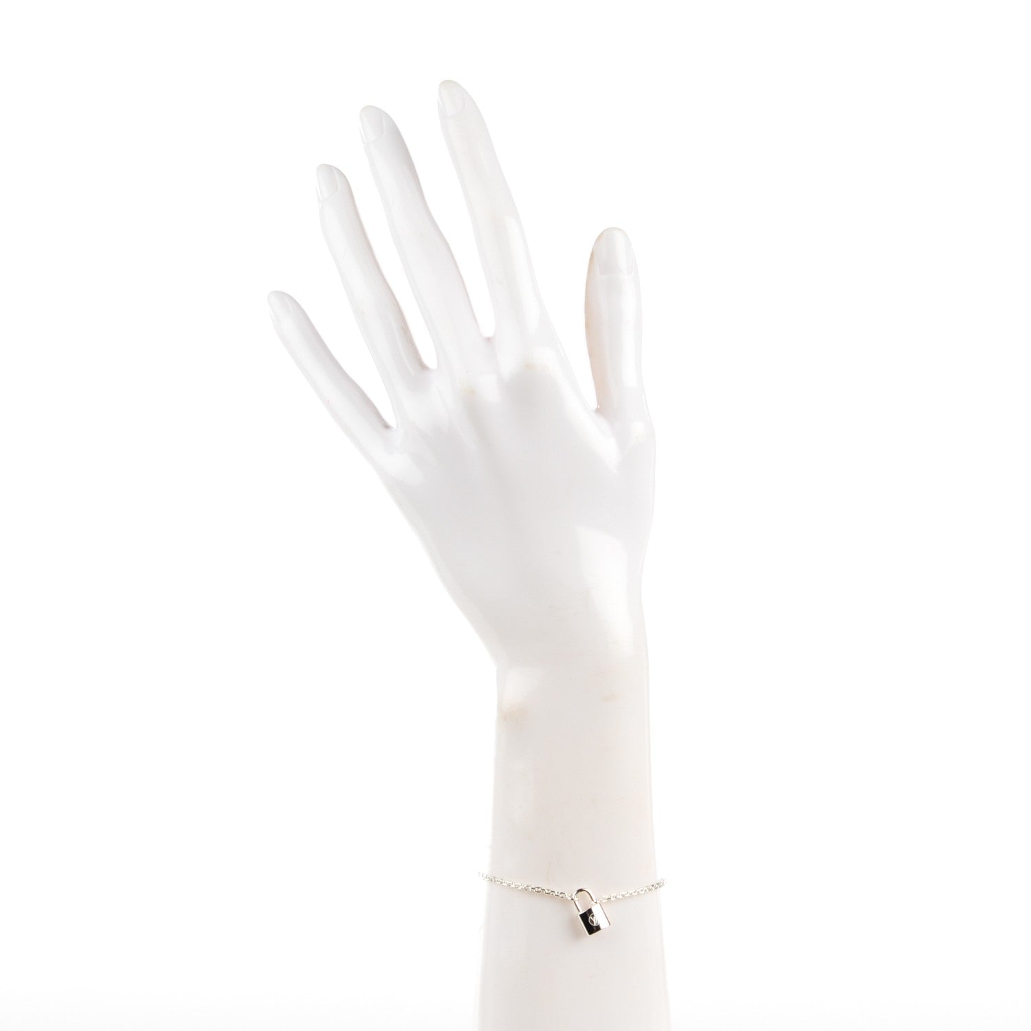 Louis Vuitton Sterling Silver Lockit Bracelet 2 of 6