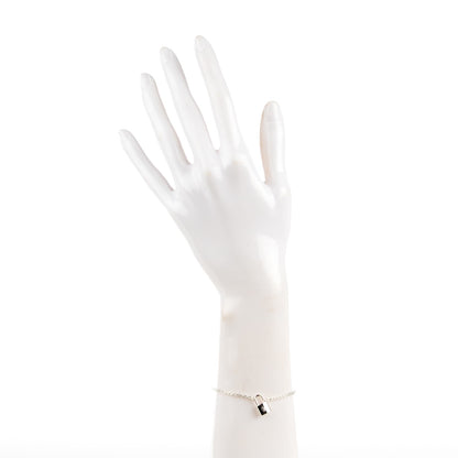Louis Vuitton Sterling Silver Lockit Bracelet 2 of 6