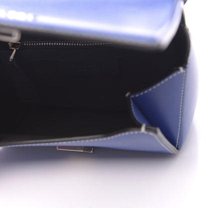 Givenchy Calfskin Mini Pandora Box Logo Strap Crossbody Bag Moroccan Blue 4 of 9
