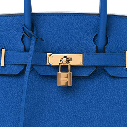 Hermes Togo Birkin 30 Bleu Zellige 8 of 10