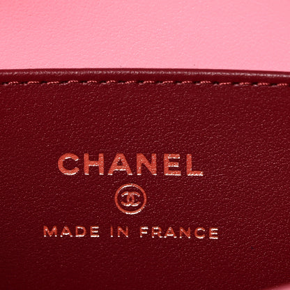Chanel Shiny Caviar Mini Preppy Coco Shoulder Bag Pink 6 of 11
