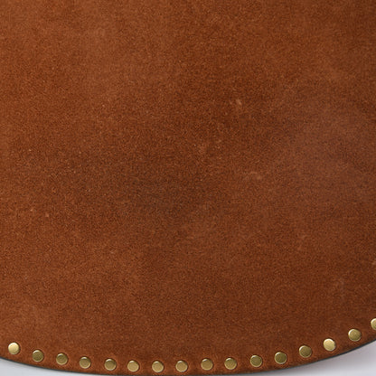 Chloe Suede Braided Small Hudson Shoulder Bag Caramel 12 of 12