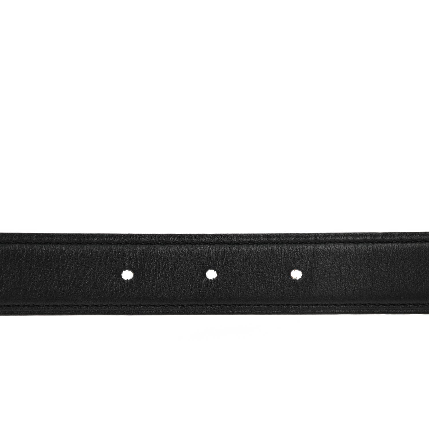 Hermes Swift Epsom 24mm Medor H Belt 75 Black Gold 3 of 7